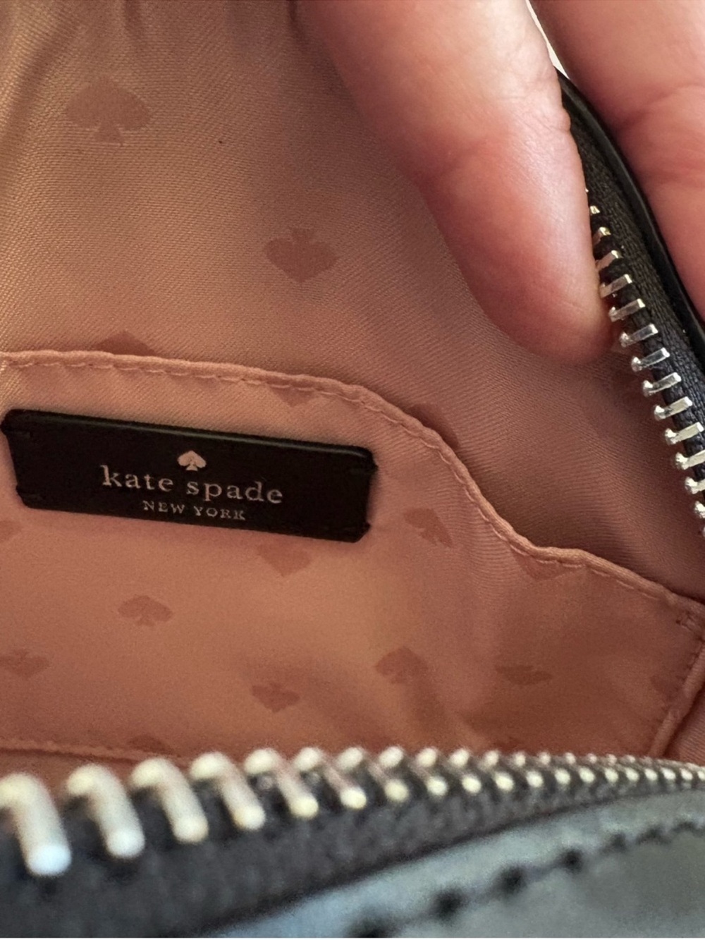 Kate Spade Penguin Crossbody Bag with Penguin Pouch- Black and White - Picture 7 of 13